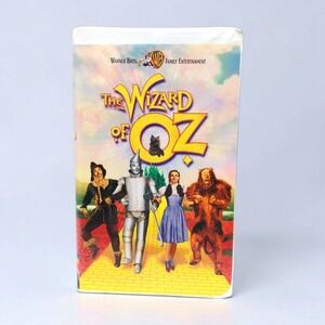 VTG The Wizard of Oz VHS 1999 Warner Bros Family Entertainment Remastered Movie